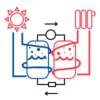 Icona pompe di calore CAIB Bergamo
